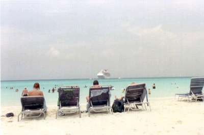 **6/1/2003**
First port of call, Half Moon Cay, Bahamas.  