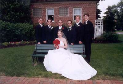 Steph, Dan, and the Guys
(l-r: Jason, Adam, Stu, Curt, and Dave)