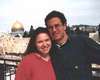 Right before Phil popped the question on January 23, 2003, in Jerusalem.