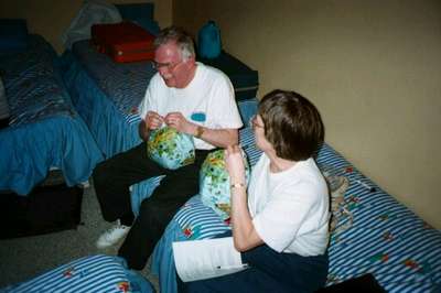 Globes for Sunday School (4/7/02)