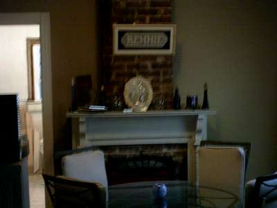 Dining Rm-Fireplace