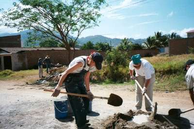 More cement mixing! (4/11/02)