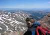 Enjoying the 1500' cliffs