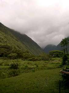 Picture of the valley we rode through on horseback. This is where parts of the movie Waterworld were filmed.