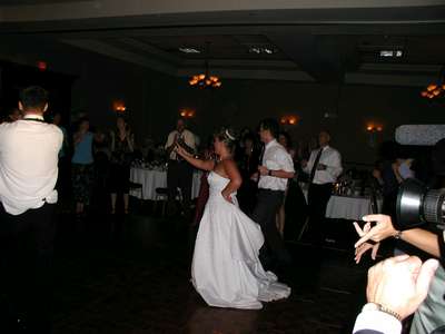 Me and Matt dancing to YMCA.