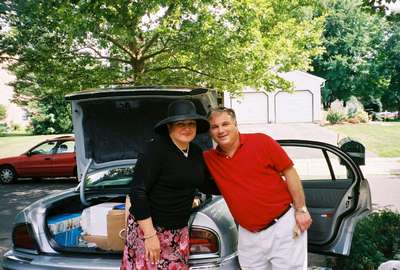 Miriam's Cousin Eric and his wife, Bracha