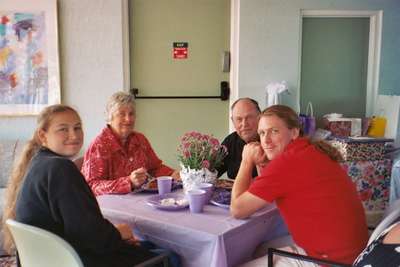 Nina, Joan, Bob, and John Tindle