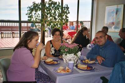 George, Christine, and Miriam