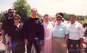 Dave's graduation from UMass - Dartmouth