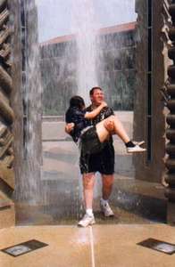 We even took a dip in the Purdue Engineering Fountain