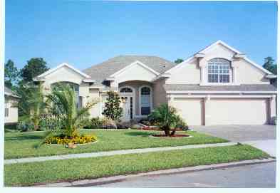 Our new house - took 5 months to build.  Moved in Jan 2002