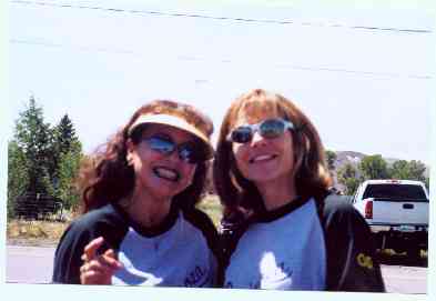 Mother of the bride and her niece Vicki