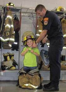 Mike with Matthew (ringbearer)