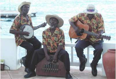 This is a picture of the band playing at the managers party (it is also the same band that greets you in the lobby when you arrive).