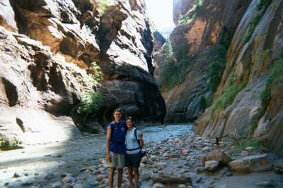 Entering The Narrows at Zion