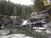 Falls in Glacier NP, MT.