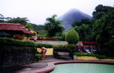 Tabacon - used to be a town until that nasty volcano wiped it out and turned it into a resort.