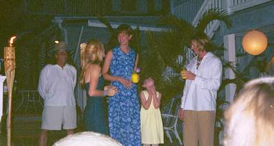 Julie offers a toast and assures Brian that he has turned out alright despite Granny's misgivings.