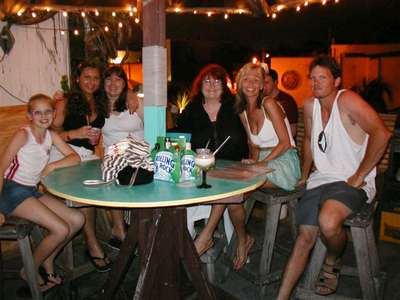 Kat's family at the Schooner Wharf.