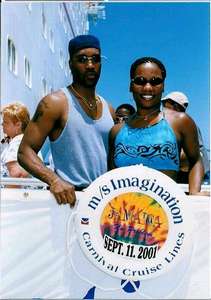 Earl and Vickie out on Sea during the 9/11 events.